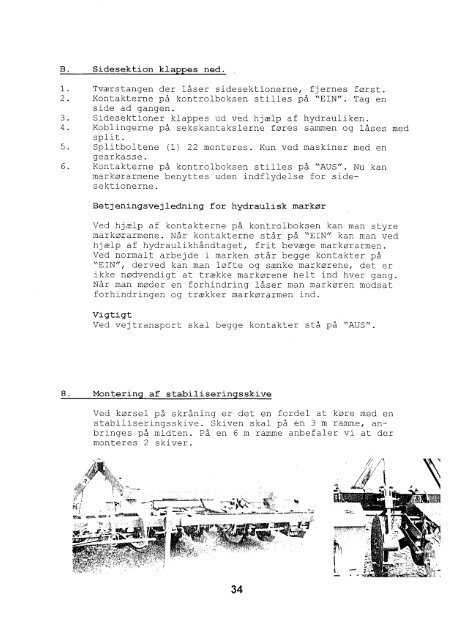 3. 1998, Instruktion- & resv. bog.pdf - Hjallerup Maskinforretning A/S