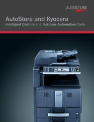 AutoStore and Kyocera - KYOCERA Document Solutions