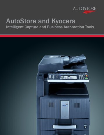 AutoStore and Kyocera - KYOCERA Document Solutions