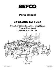 Parts Manual - MB Companies, Inc.