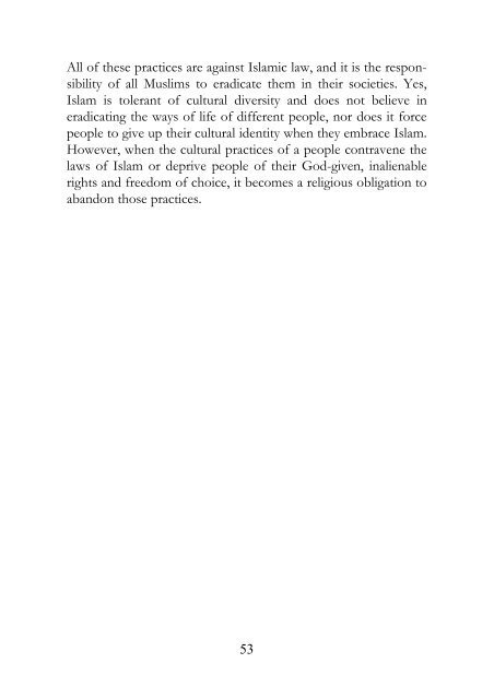 ISLAM ISâ¦ ISBN 0-9719158-0-6 Copyright ... - Islam Tomorrow