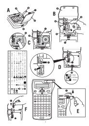 PDF-Datei Bedienungsanleitung DYMOÂ® 2000 - Office-Profishop