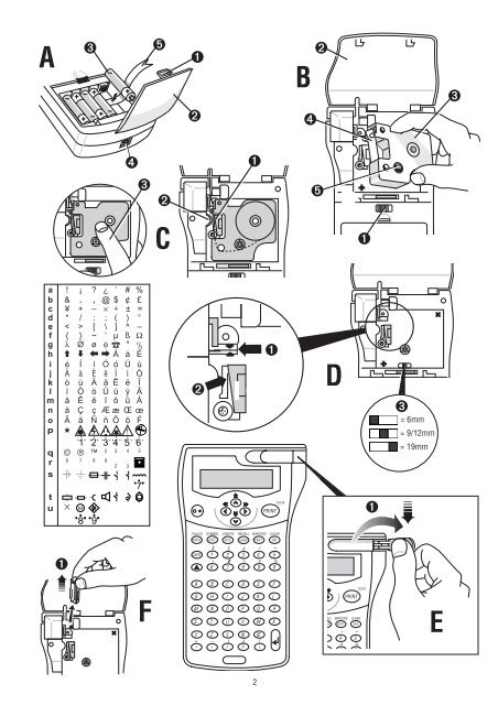 PDF-Datei Bedienungsanleitung DYMOÂ® 2000 - Office-Profishop