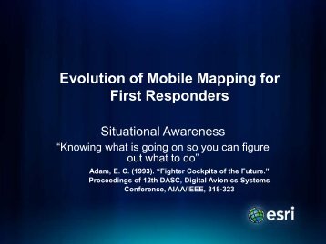 Evolution of Mobile Mapping for First Responders - Firewise