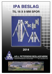 Download hele kataloget i en pfd-fil - J. Petersens Beslagfabrik