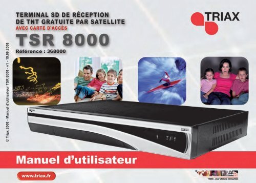 Notice TSR 8000 - Triax
