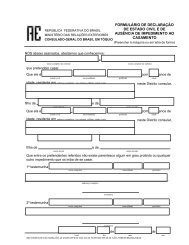 formulÃ¡rio de declaraÃ§Ã£o de estado civil e de ausÃªncia de ...