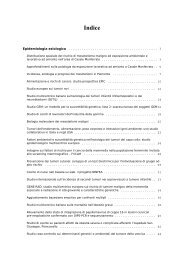 Schede di attivitÃ  - Epidemiologia eziologica / 2012 - CPO