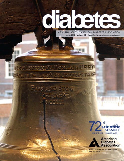 A JournAl of the AmericAn DiAbetes AssociAtion