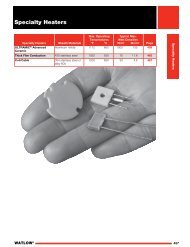 Watlow WATROD ANSI Flange Immersion Heater FOS733A5S - Thermal Devices -  Thermal Devices