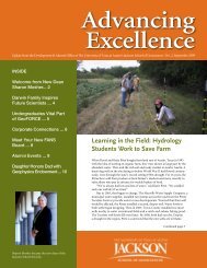 Learning In The Field: Hydrology - Jackson School of Geosciences ...