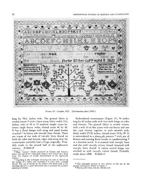 The Copp Family Textiles - Smithsonian Institution Libraries