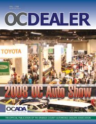 2008 - Orange County Automobile Dealers Association