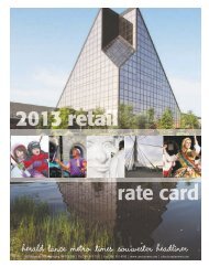 2013 retail rate card - Winnipeg Free Press