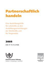 Partnerschaftlich handeln