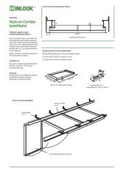 Hook-on-Corridor kasettikatot - Inlook