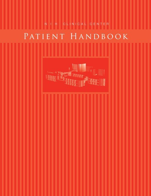 Patient Handbook - NIH Clinical Center - National Institutes of Health