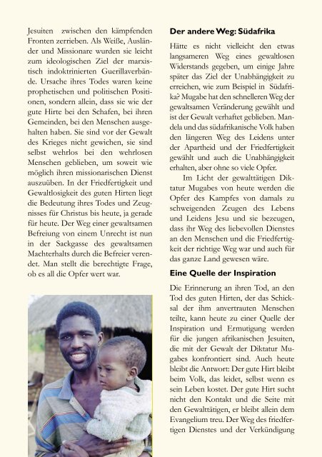 Leben fÃ¼r Simbabwe - Jesuitenmission