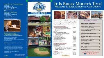 It Is Rocky Mount's Time! - Visit North Carolina