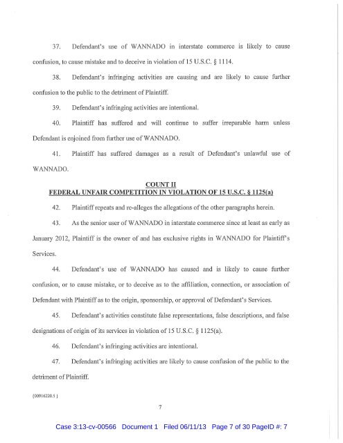 Case 3:13-cv-00566 Document 1 Filed 06/11/13 Page 1 of 30 ...