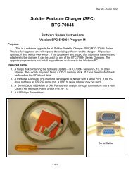 Soldier Portable Charger (SPC) BTC-70844 - Bren-Tronics