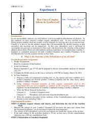 Pre-Lab Preparation and Procedure Sheet