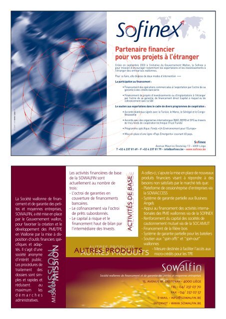 Dynamisme 221 - Union Wallonne des Entreprises