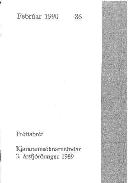 Nr. 86/febrúar 1990 - Hagstofa Íslands