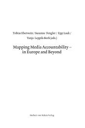 Mapping Media Accountability – in Europe and Beyond