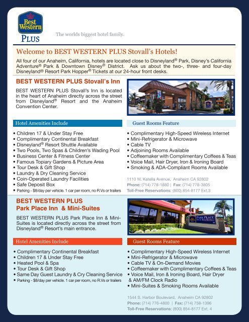 BEST WESTERN PLUS Stovall's Inn - Stovall's hotels