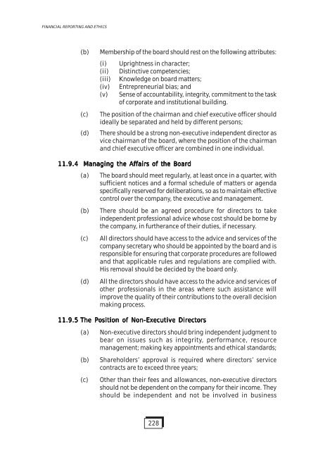 Financial Reporting and Ethics - The Institute of Chartered ...