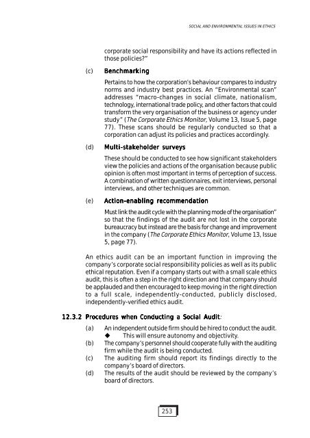 Financial Reporting and Ethics - The Institute of Chartered ...