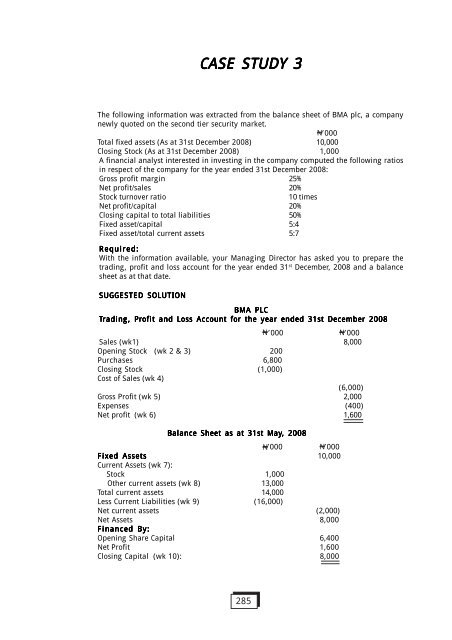 Financial Reporting and Ethics - The Institute of Chartered ...