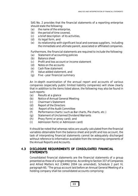 Financial Reporting and Ethics - The Institute of Chartered ...