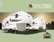 7059 Triple E Topaz 2005.indd - Triple E Recreational Vehicles