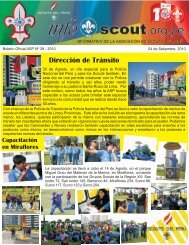 INFO SCOUT 39 - Scouts del PerÃº