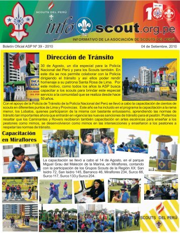 INFO SCOUT 39 - Scouts del PerÃº