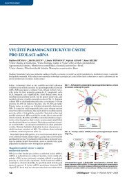 VyuÅ¾itÃ­ paraMagnetickÃ½ch ÄÃ¡stic pro izolaci mrna - Mendelova ...