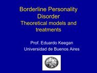 Borderline Personality Disorder