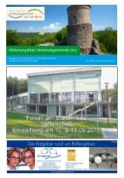 Ausgabe Nr. 36 vom 07.09.2011 - Verbandsgemeindeverwaltung ...