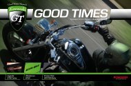 Kawasaki Online Magazin | Ausgabe 2|2009 - âGTonlineâ!