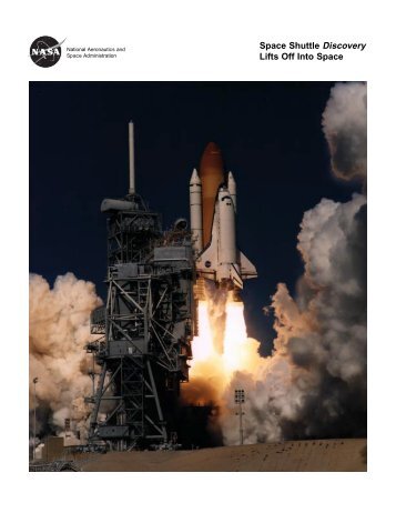 Space Shuttle Discovery Lifts Off Into Space pdf