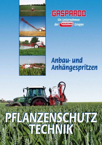 Anbau- und Anhängespritzen - Maschio Deutschland GmbH