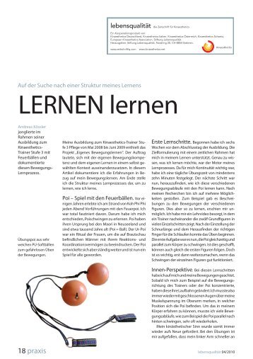 PDF - LERNEN lernen - die Zeitschrift