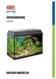 Gebrauchsanweisung www.juwel-aquarium.com - JUWELÂ® Aquarium