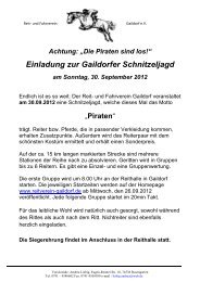 Einladung zur Gaildorfer Schnitzeljagd - Reit- und Fahrverein ...
