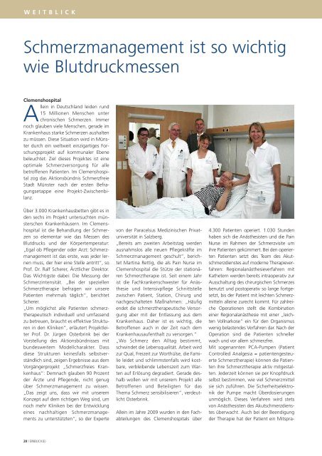 MIS_Einblick(e) - Misericordia GmbH KrankenhaustrÃ¤gergesellschaft