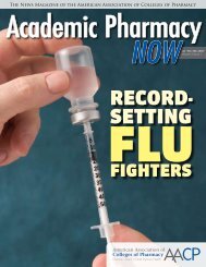Academic Pharmacy NOW - AACP
