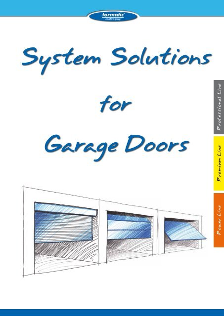 for Garage Doors System Solutions - tormatic