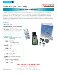 LaMotte SMART 2 Colorimeter - Geotech Environmental Equipment